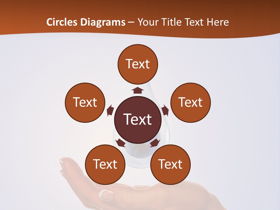 Thirsty Care Blue PowerPoint Template