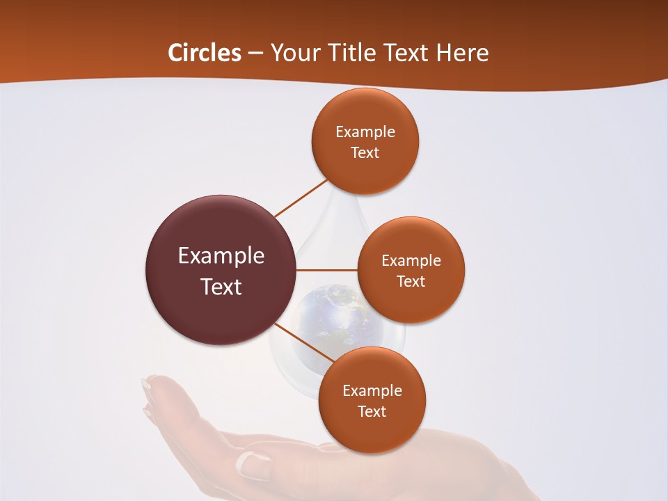 Thirsty Care Blue PowerPoint Template