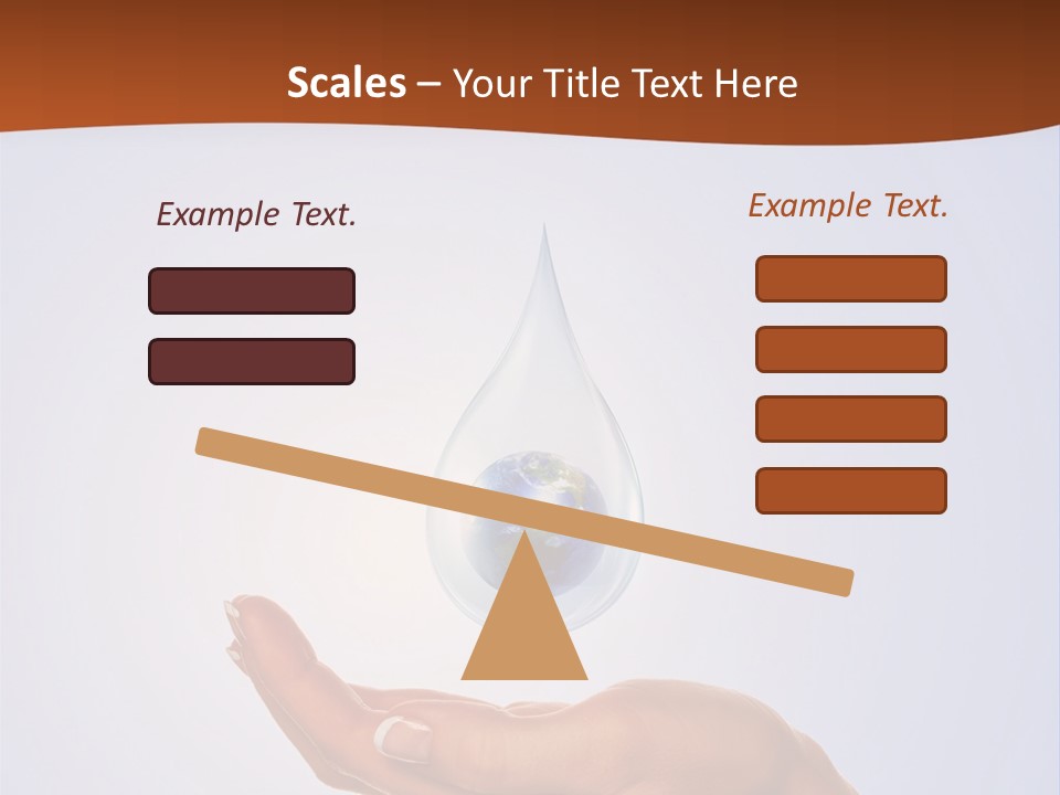 Thirsty Care Blue PowerPoint Template