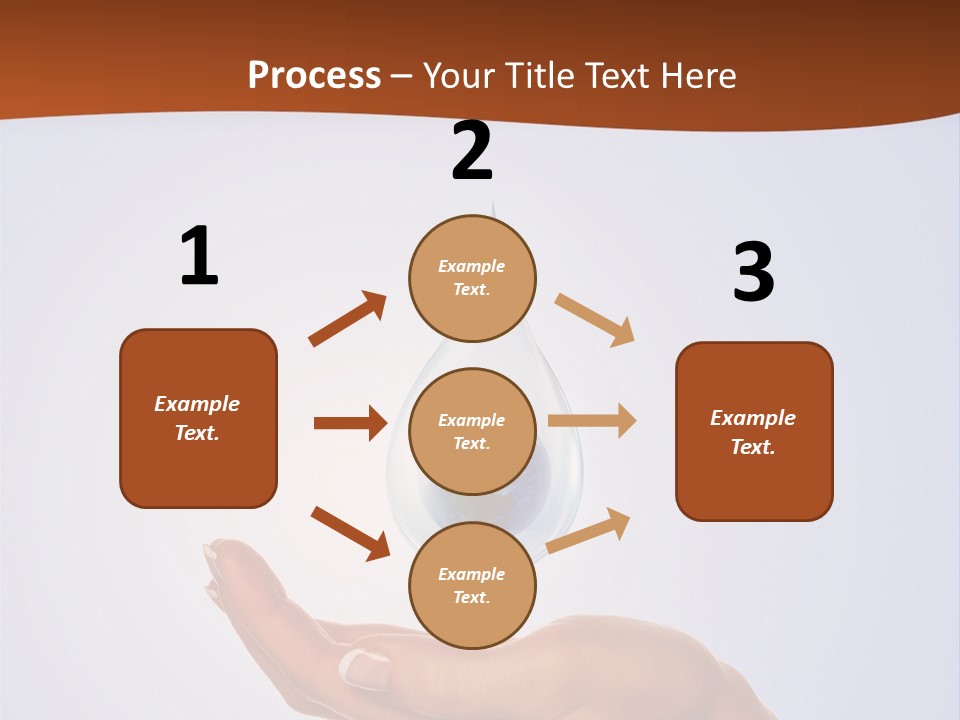 Thirsty Care Blue PowerPoint Template