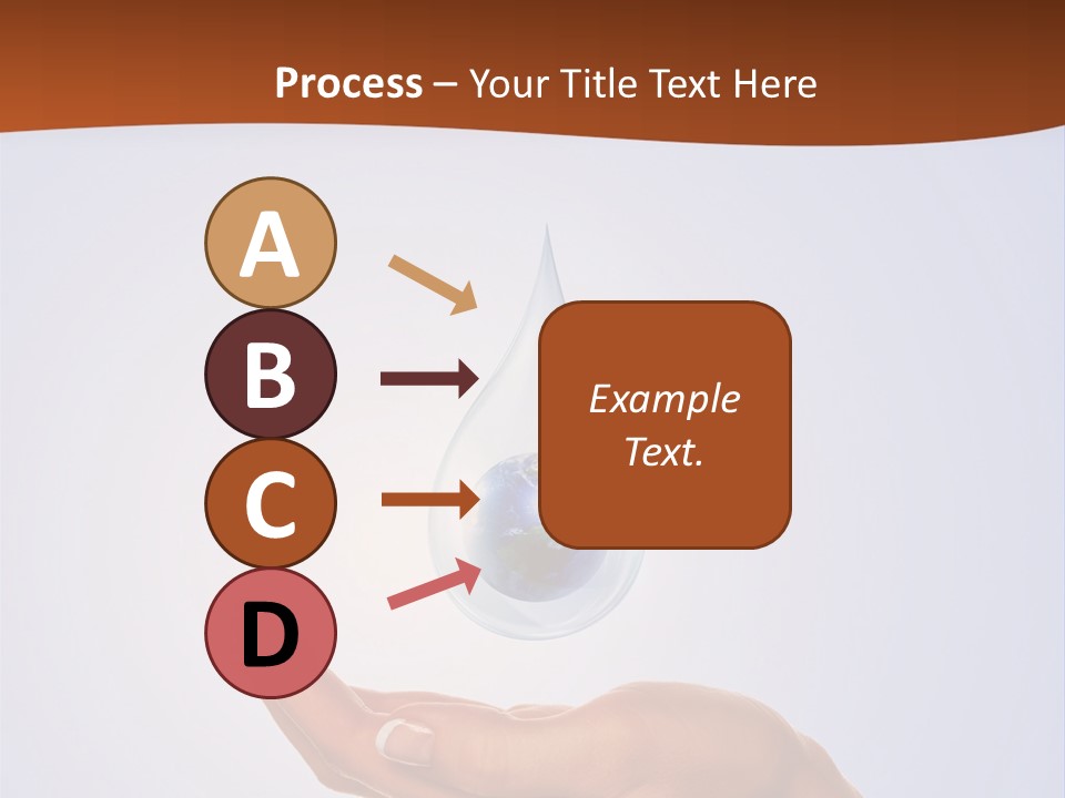 Thirsty Care Blue PowerPoint Template