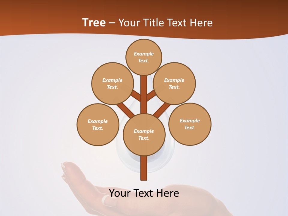 Thirsty Care Blue PowerPoint Template