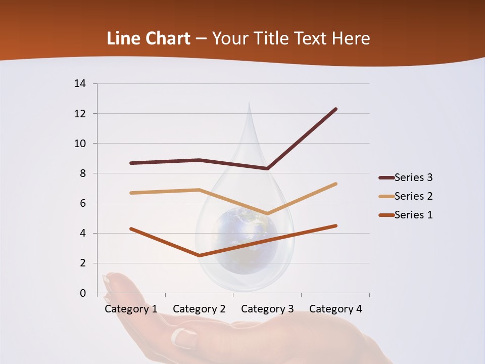 Thirsty Care Blue PowerPoint Template