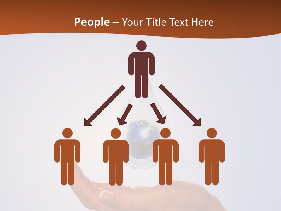 Thirsty Care Blue PowerPoint Template