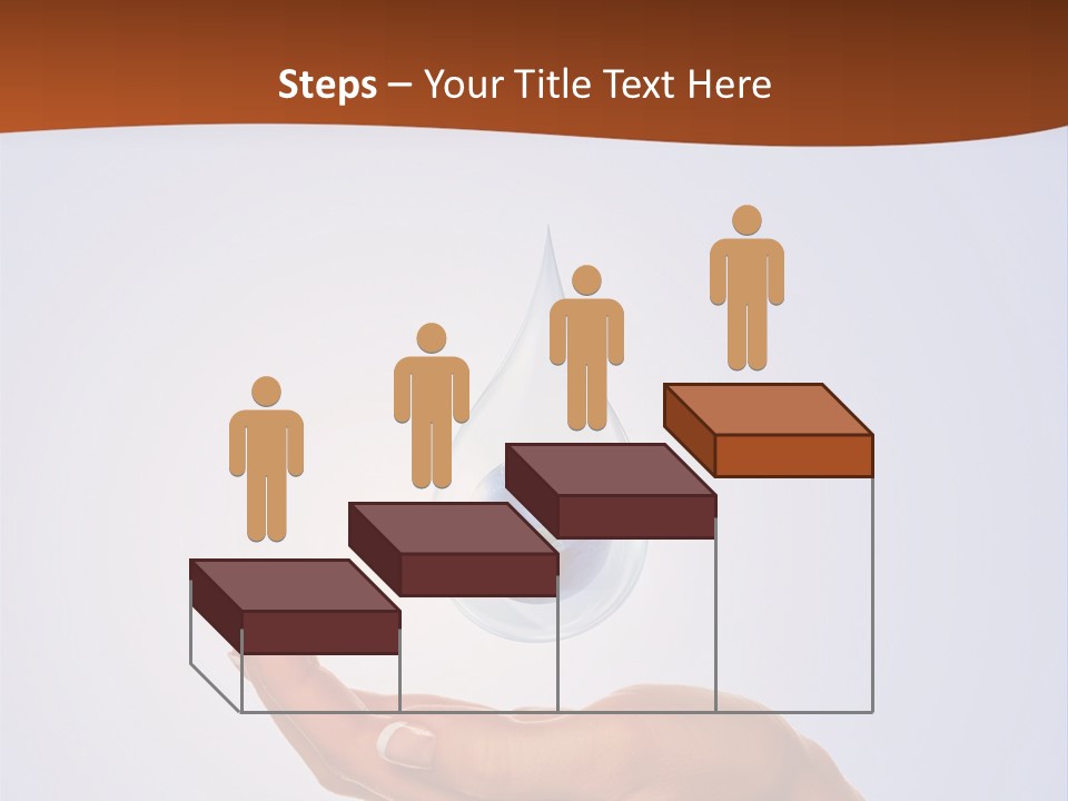 Thirsty Care Blue PowerPoint Template