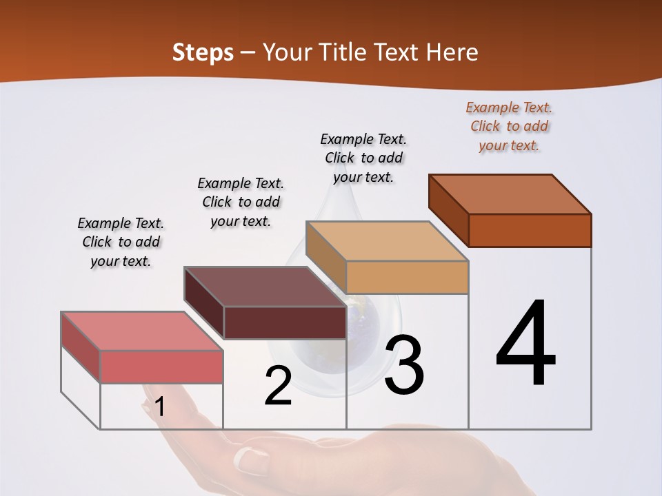 Thirsty Care Blue PowerPoint Template