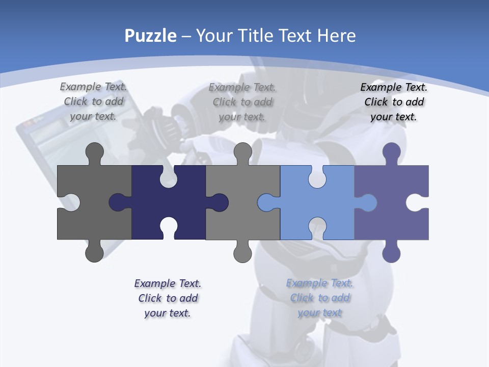 Electronics Navigate Chrome PowerPoint Template