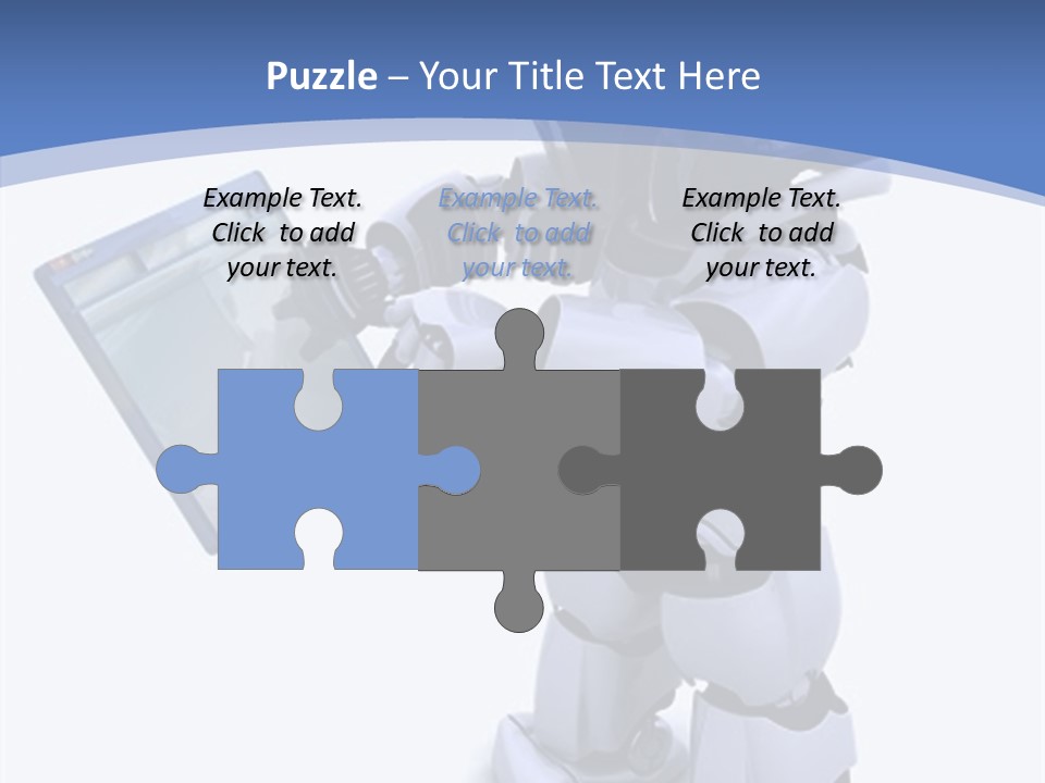 Electronics Navigate Chrome PowerPoint Template