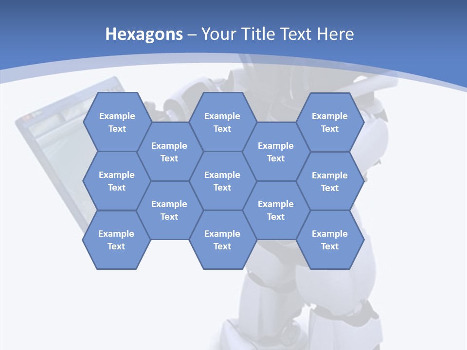 Electronics Navigate Chrome PowerPoint Template