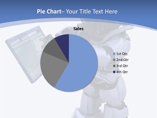 Electronics Navigate Chrome PowerPoint Template