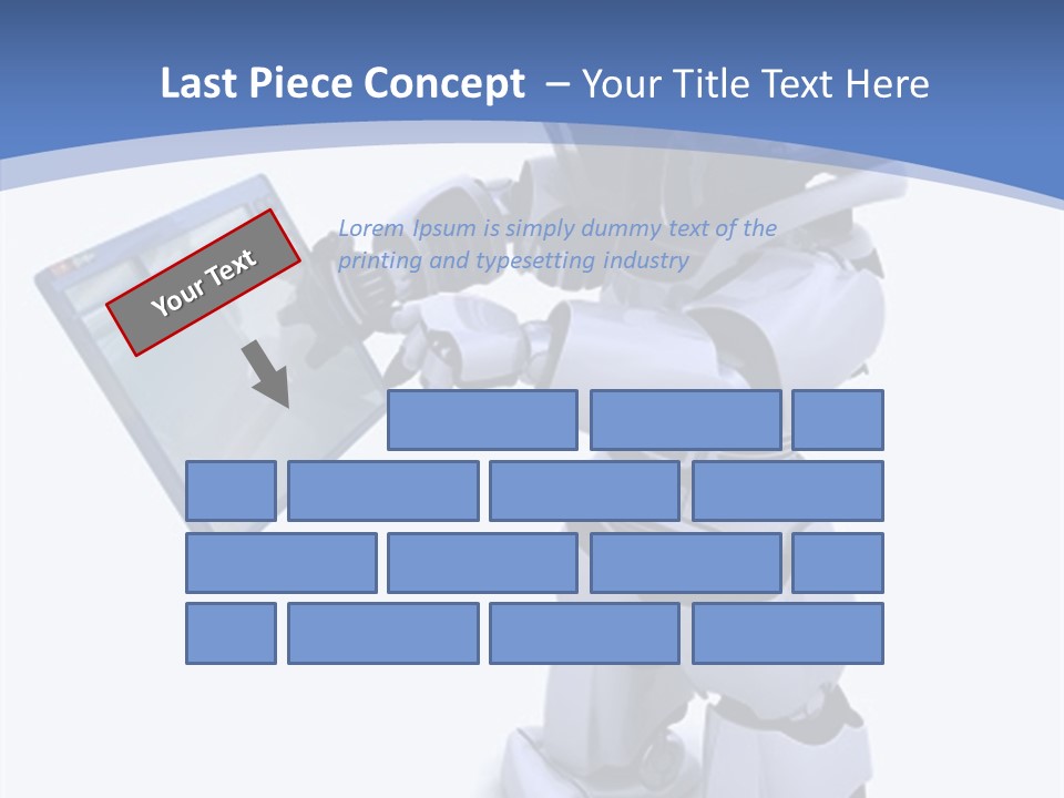 Electronics Navigate Chrome PowerPoint Template