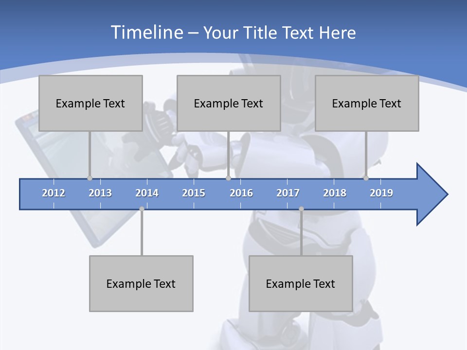 Electronics Navigate Chrome PowerPoint Template