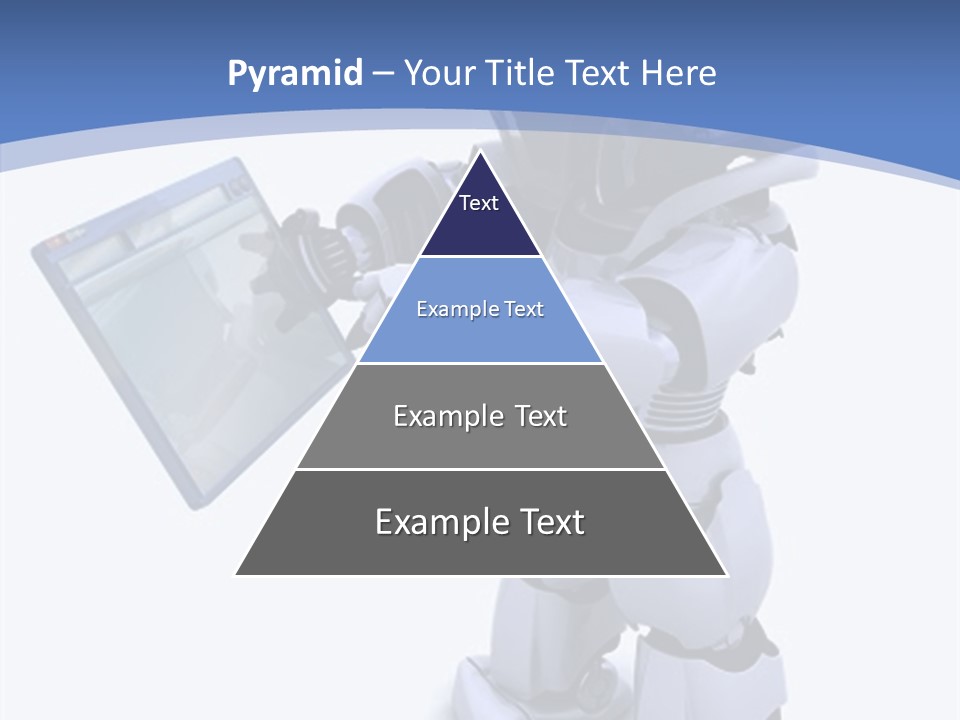 Electronics Navigate Chrome PowerPoint Template