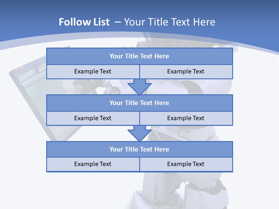 Electronics Navigate Chrome PowerPoint Template