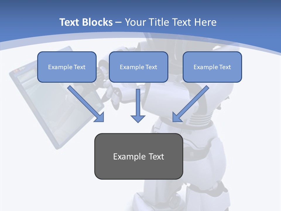 Electronics Navigate Chrome PowerPoint Template