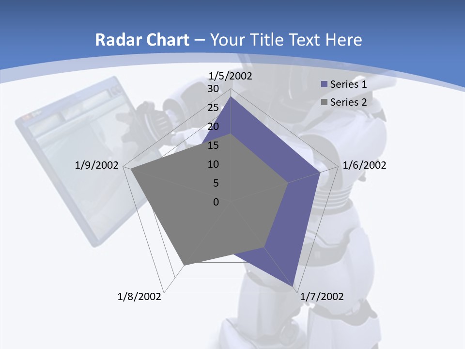 Electronics Navigate Chrome PowerPoint Template