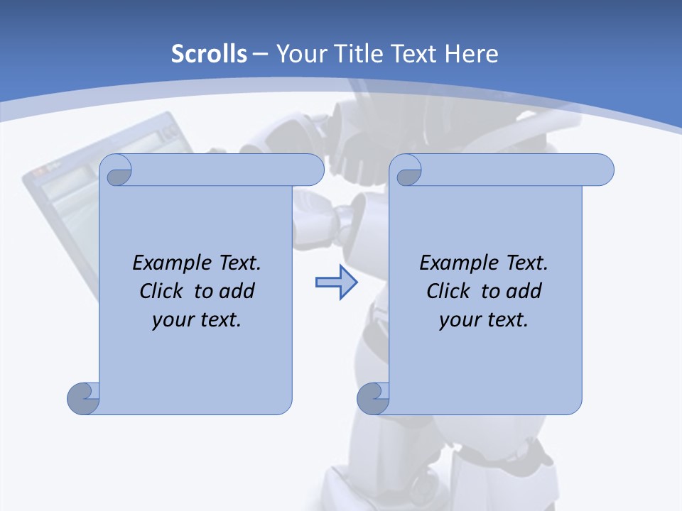 Electronics Navigate Chrome PowerPoint Template