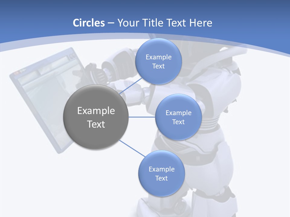 Electronics Navigate Chrome PowerPoint Template