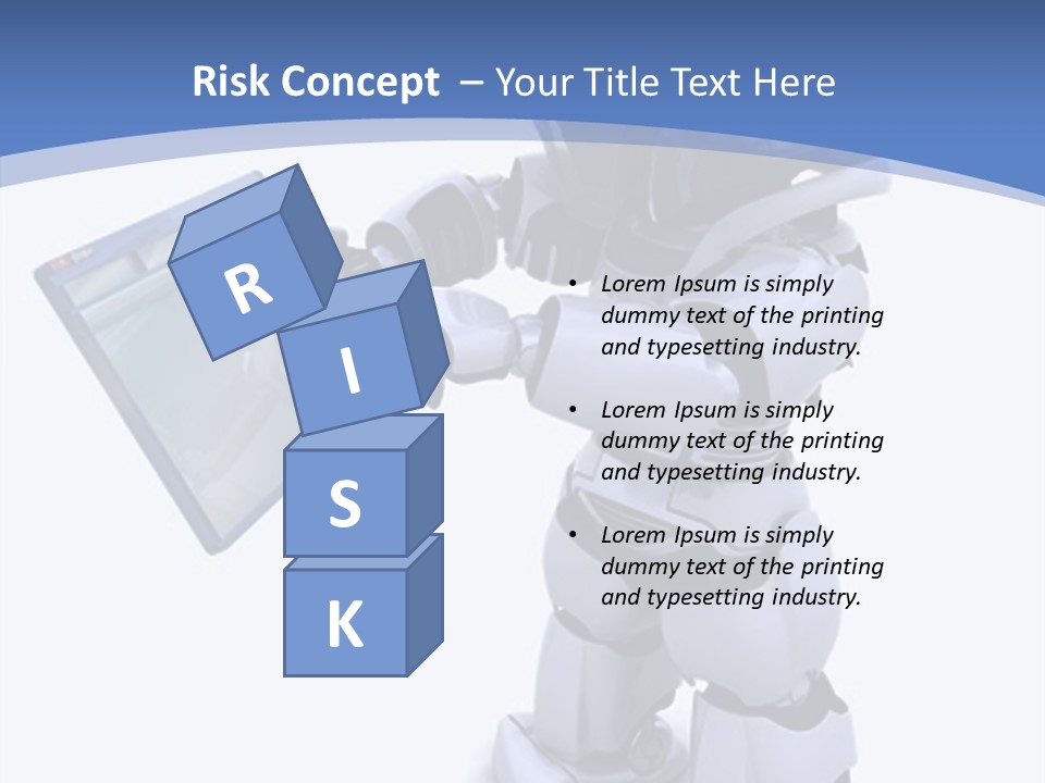 Electronics Navigate Chrome PowerPoint Template