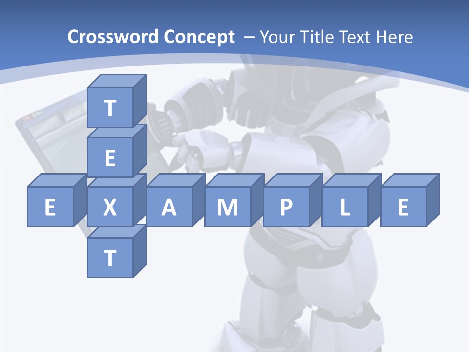 Electronics Navigate Chrome PowerPoint Template