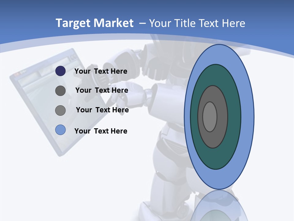 Electronics Navigate Chrome PowerPoint Template