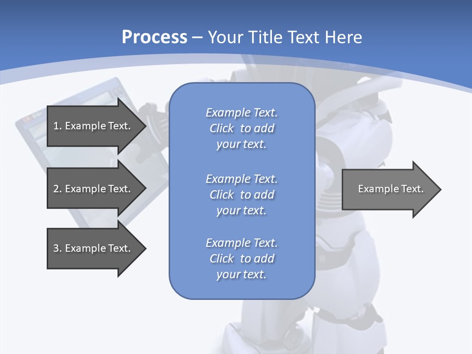 Electronics Navigate Chrome PowerPoint Template