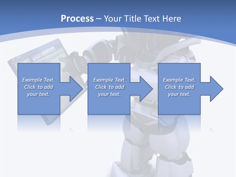 Electronics Navigate Chrome PowerPoint Template