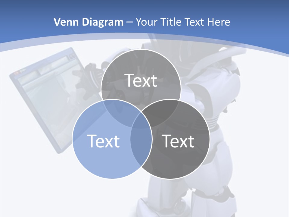 Electronics Navigate Chrome PowerPoint Template