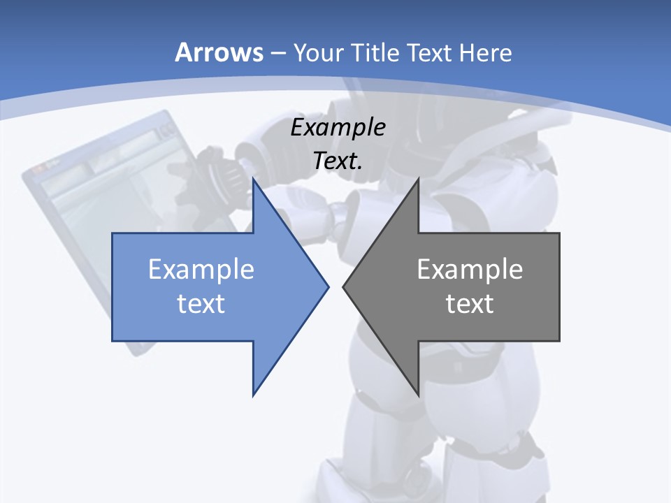 Electronics Navigate Chrome PowerPoint Template