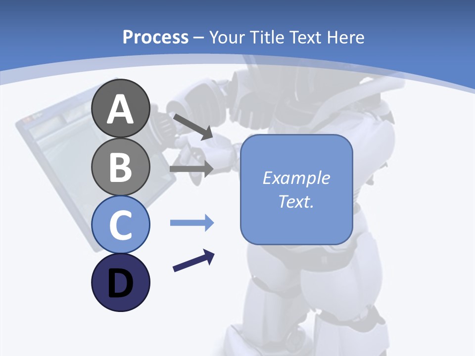 Electronics Navigate Chrome PowerPoint Template