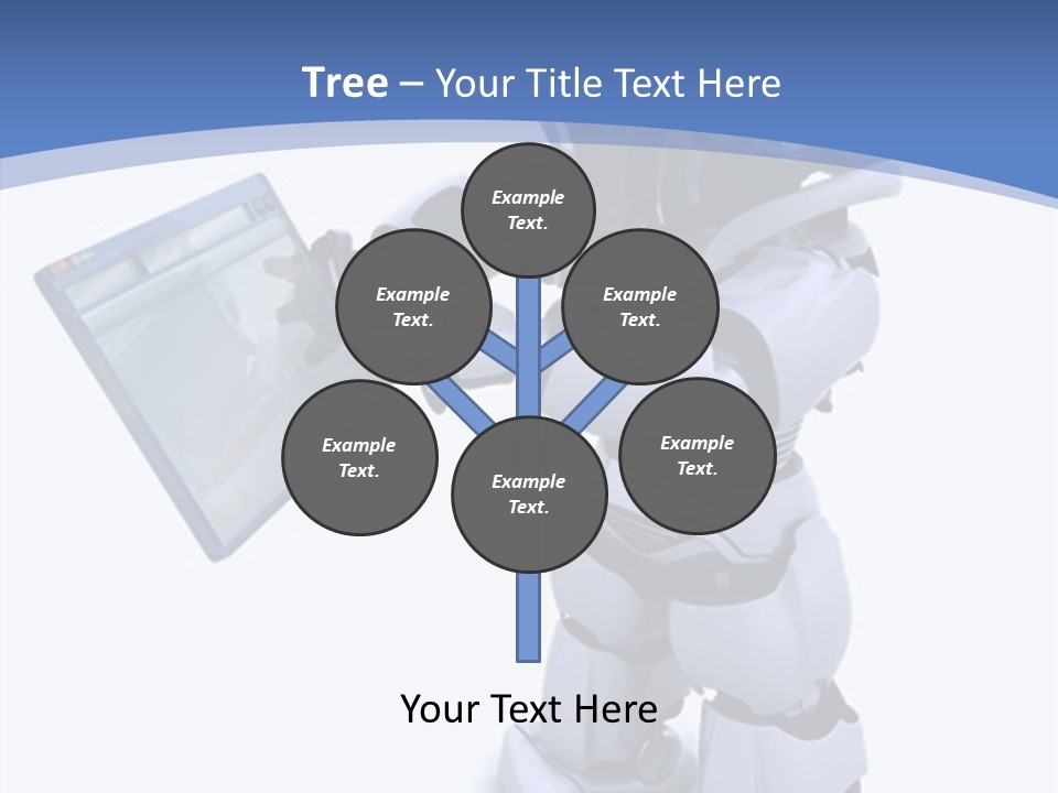Electronics Navigate Chrome PowerPoint Template