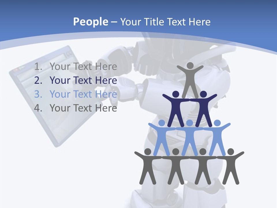 Electronics Navigate Chrome PowerPoint Template