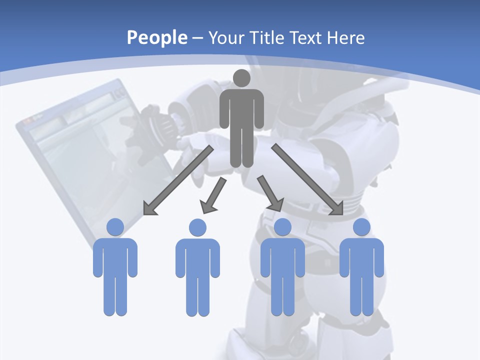 Electronics Navigate Chrome PowerPoint Template