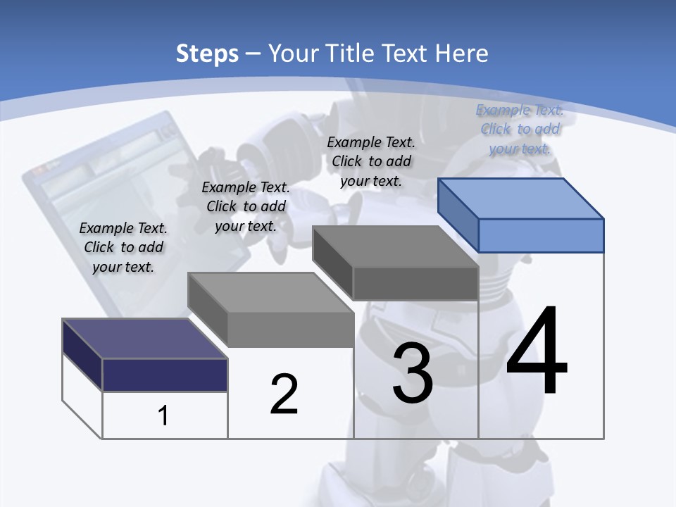 Electronics Navigate Chrome PowerPoint Template