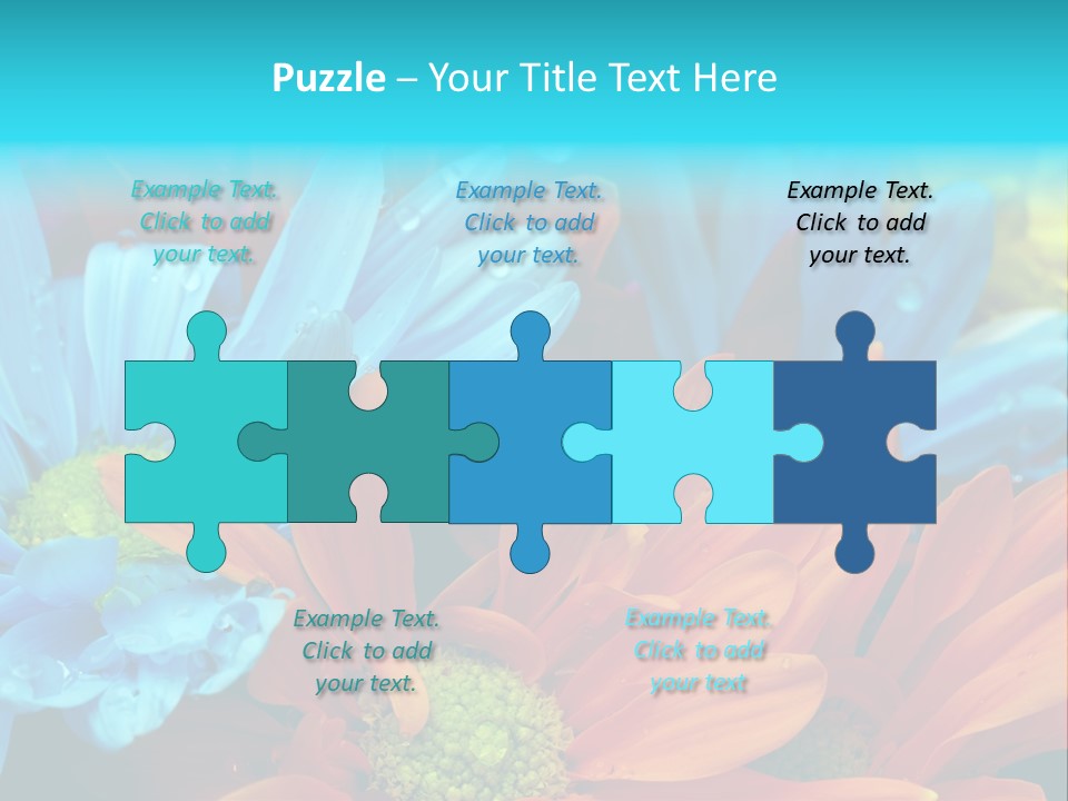 Botanical Bouquet Day PowerPoint Template