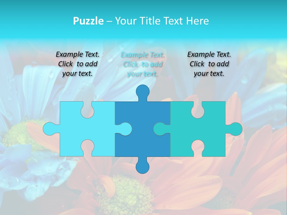 Botanical Bouquet Day PowerPoint Template