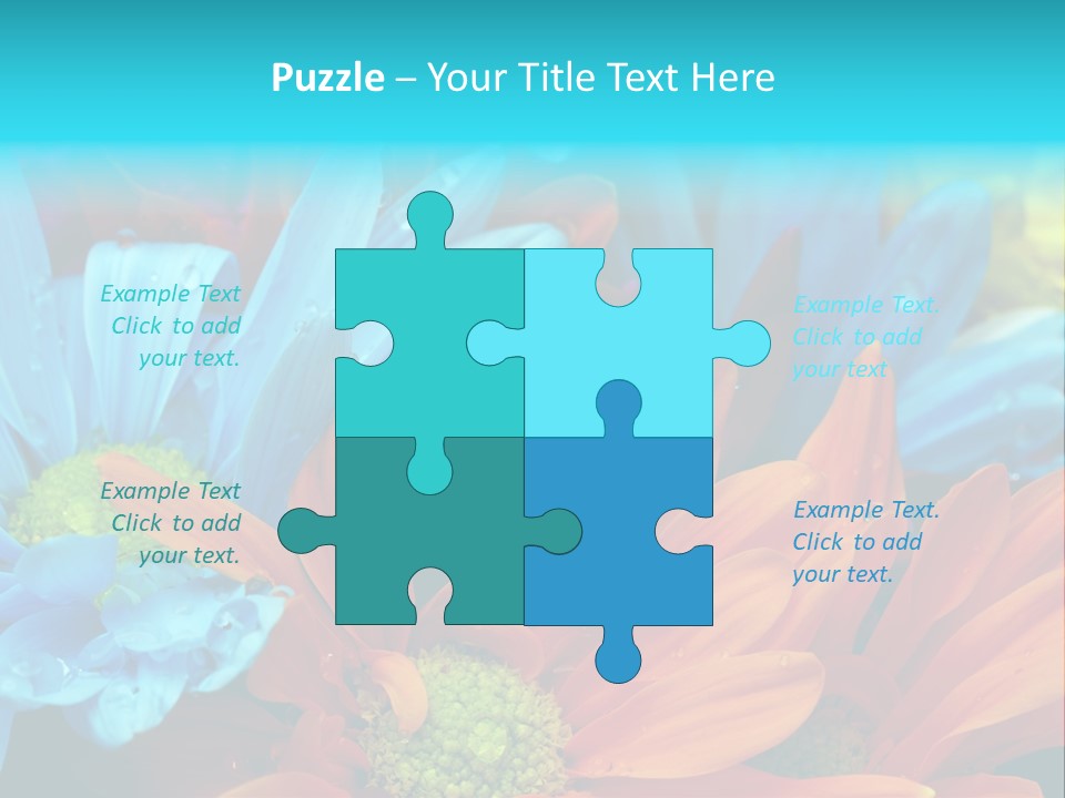 Botanical Bouquet Day PowerPoint Template