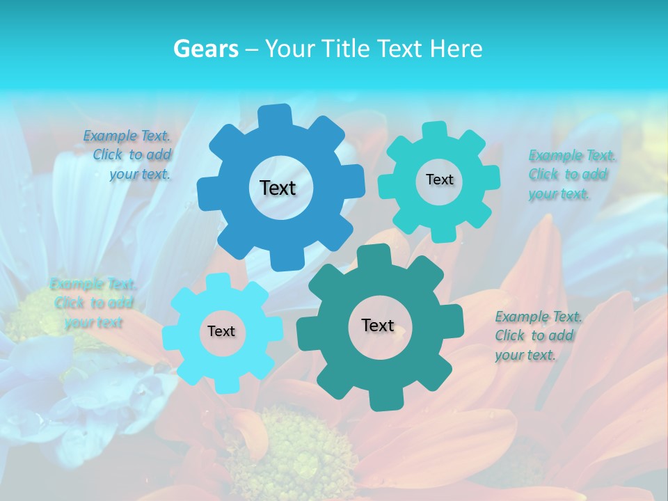 Botanical Bouquet Day PowerPoint Template