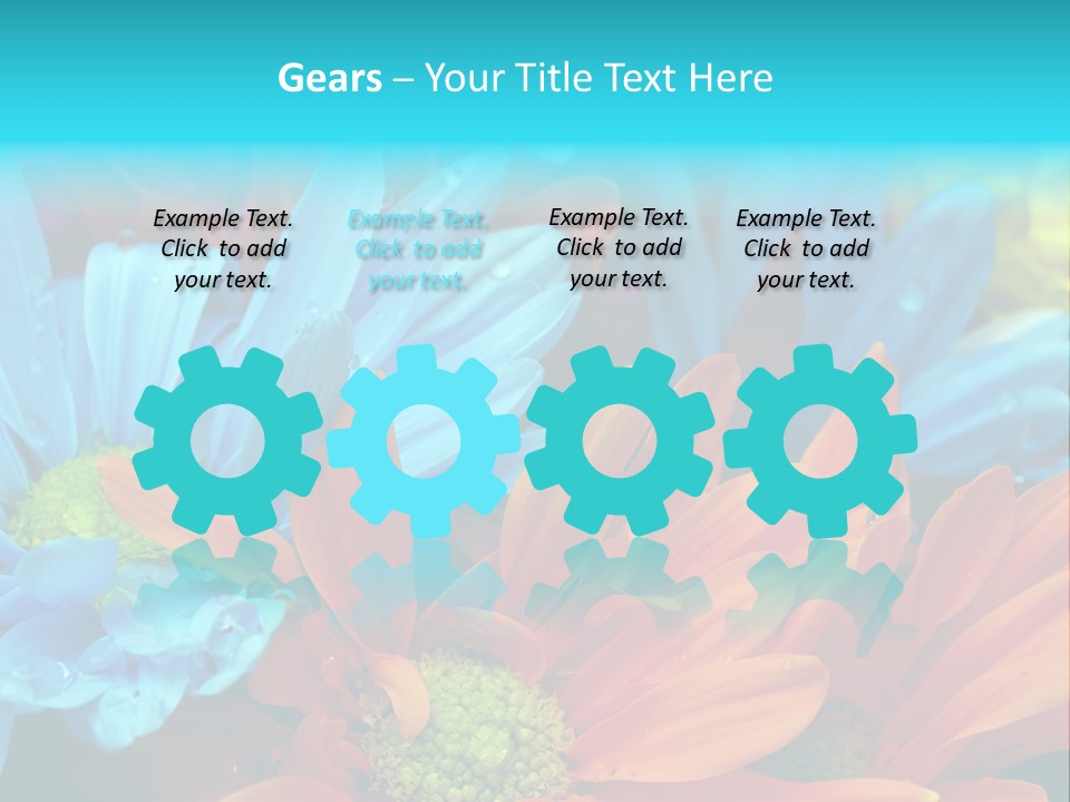 Botanical Bouquet Day PowerPoint Template