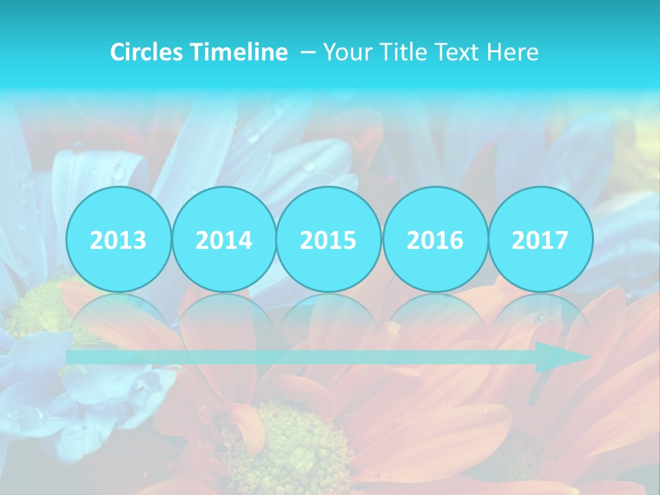 Botanical Bouquet Day PowerPoint Template