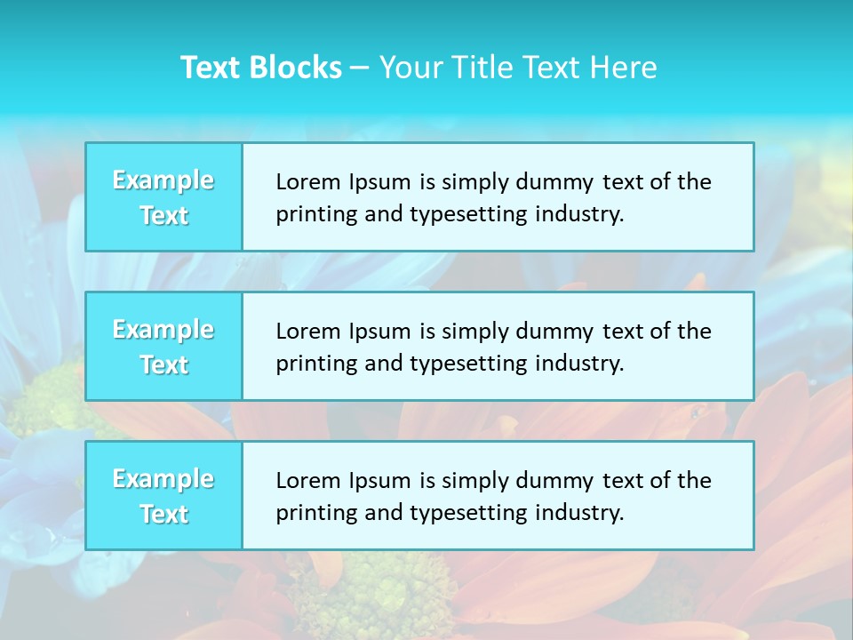 Botanical Bouquet Day PowerPoint Template