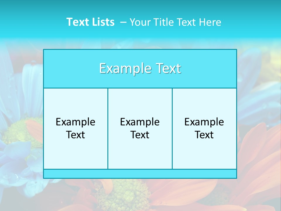 Botanical Bouquet Day PowerPoint Template