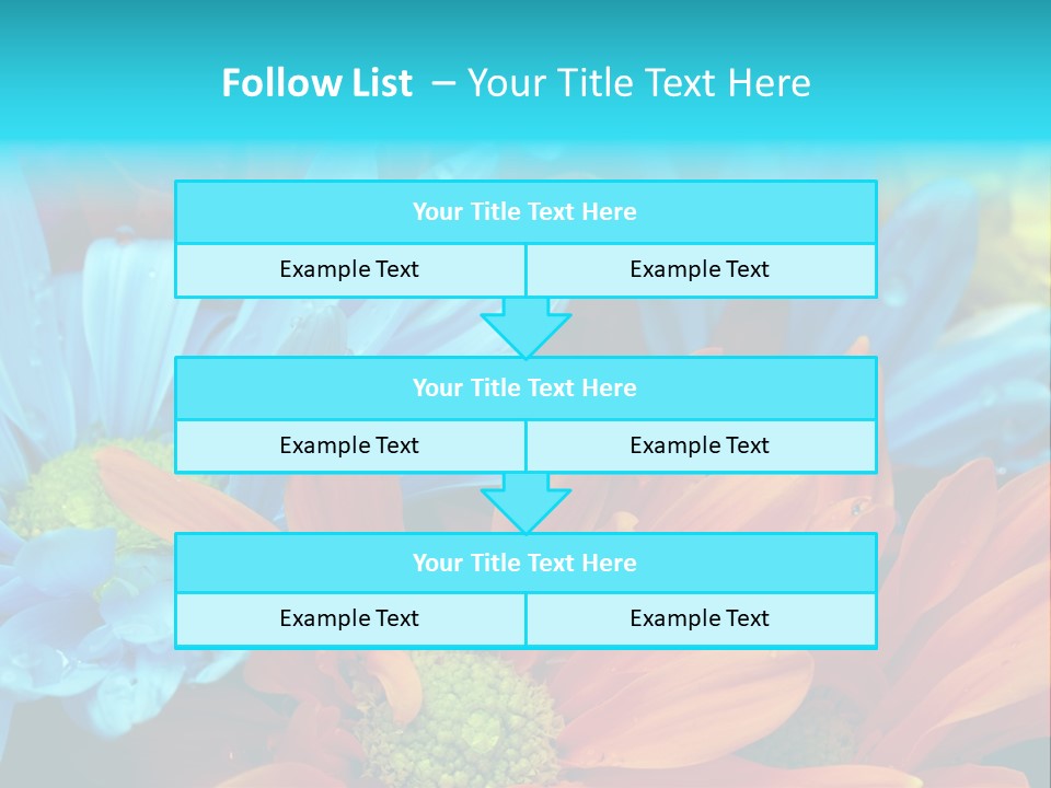 Botanical Bouquet Day PowerPoint Template