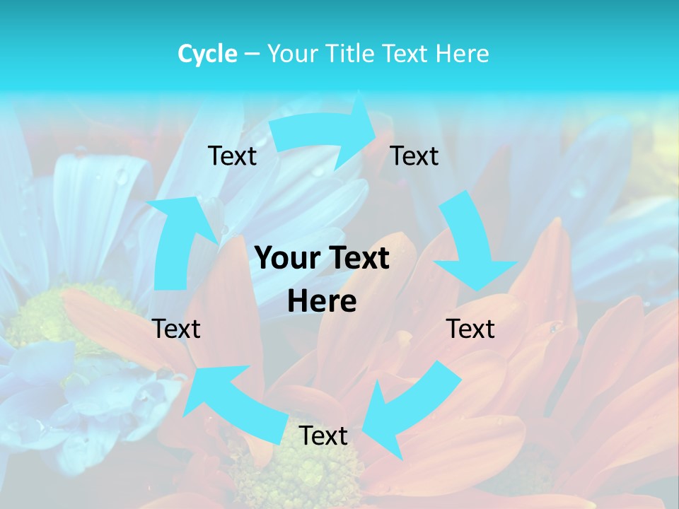 Botanical Bouquet Day PowerPoint Template