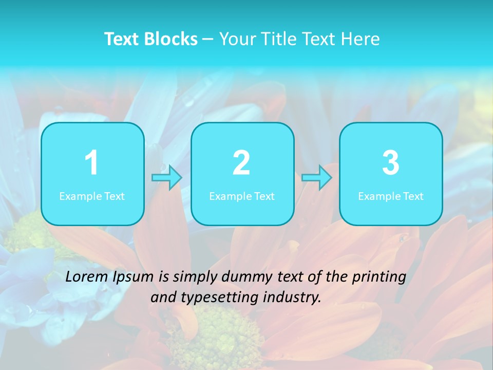 Botanical Bouquet Day PowerPoint Template