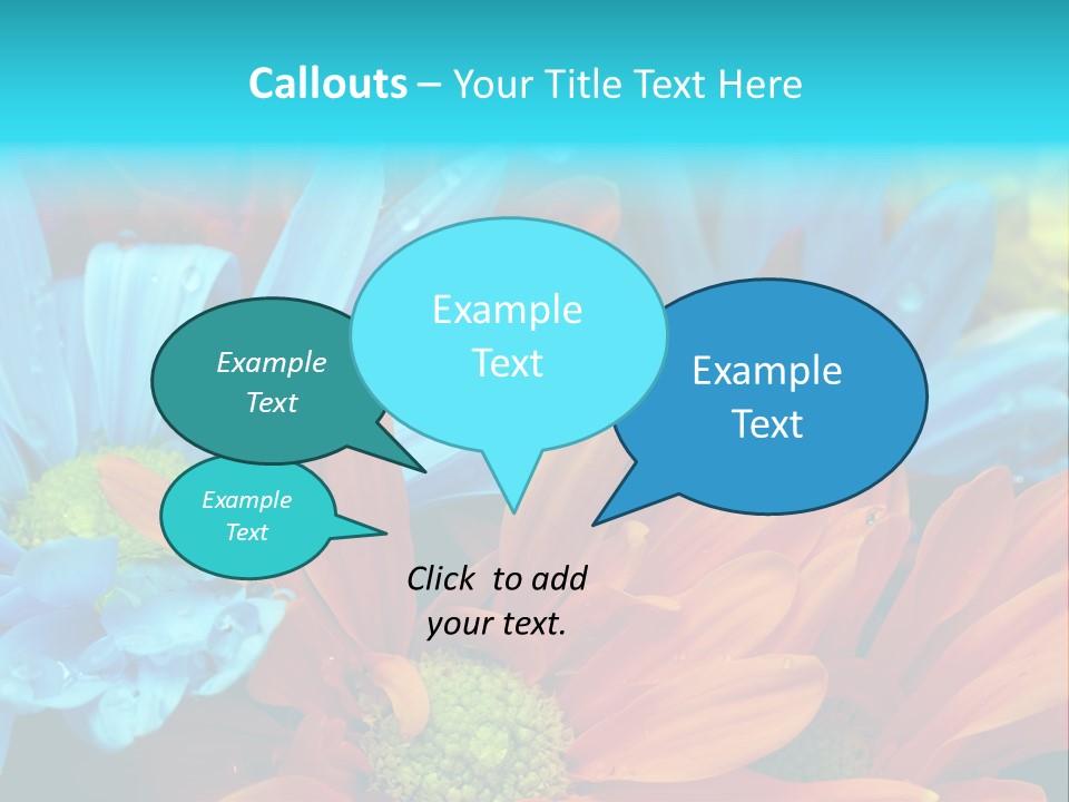 Botanical Bouquet Day PowerPoint Template