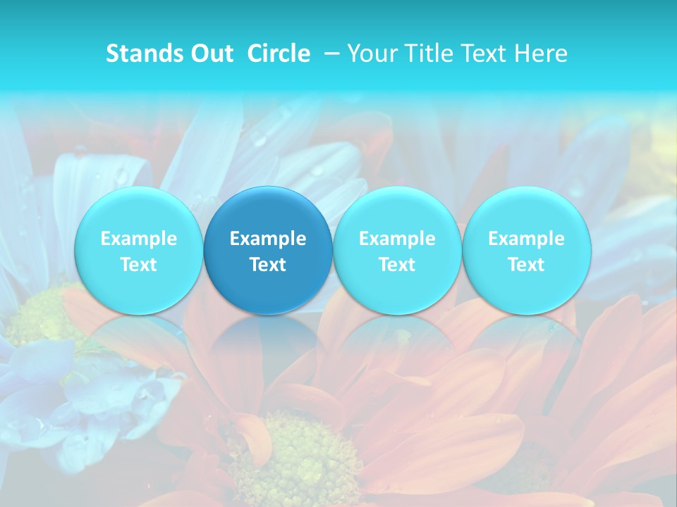 Botanical Bouquet Day PowerPoint Template