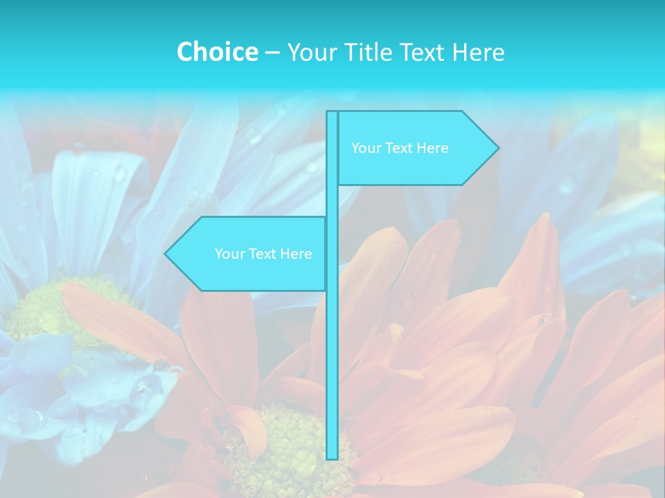 Botanical Bouquet Day PowerPoint Template