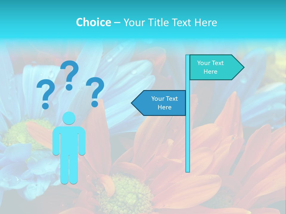 Botanical Bouquet Day PowerPoint Template