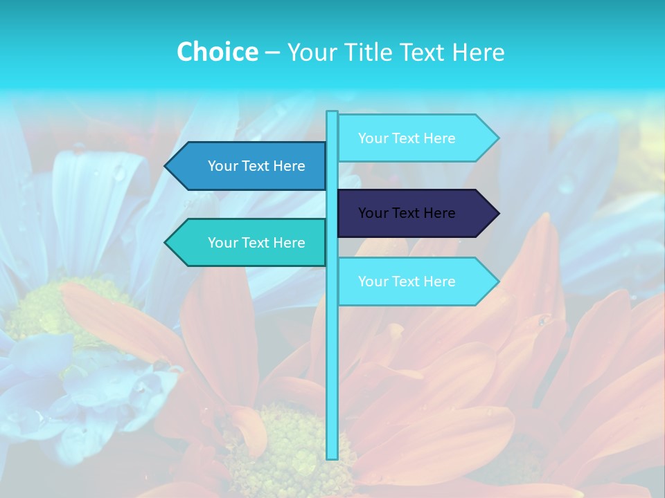 Botanical Bouquet Day PowerPoint Template